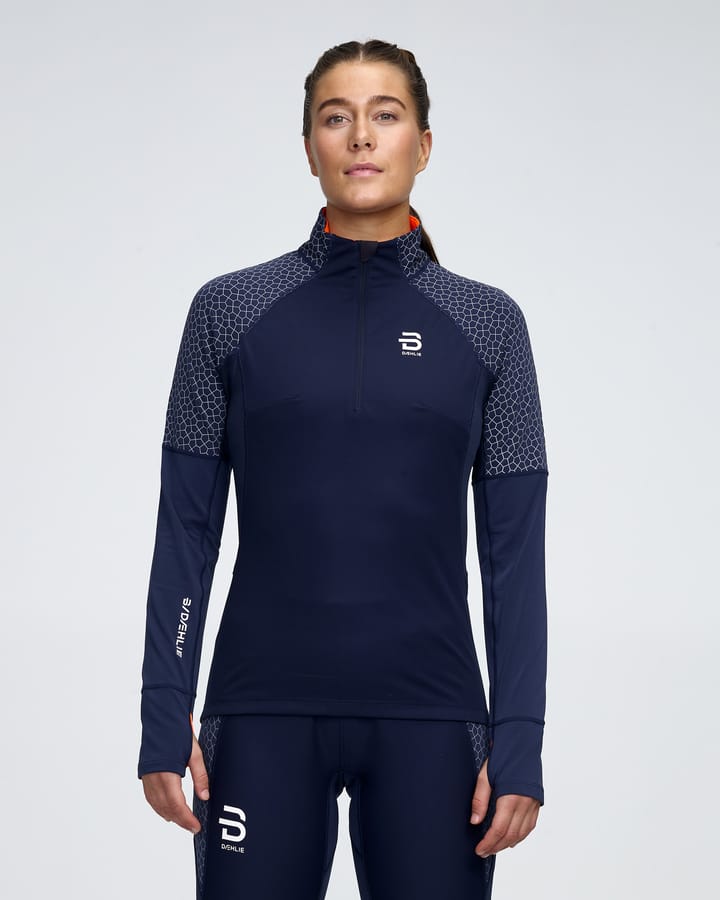 Women's Top Mora Navy Dæhlie