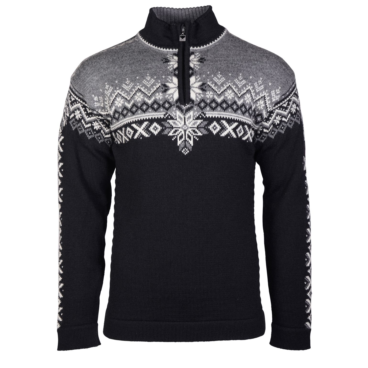 Dale of Norway 140th Anniversary Men's Sweater Black/Smoke/Offwhite