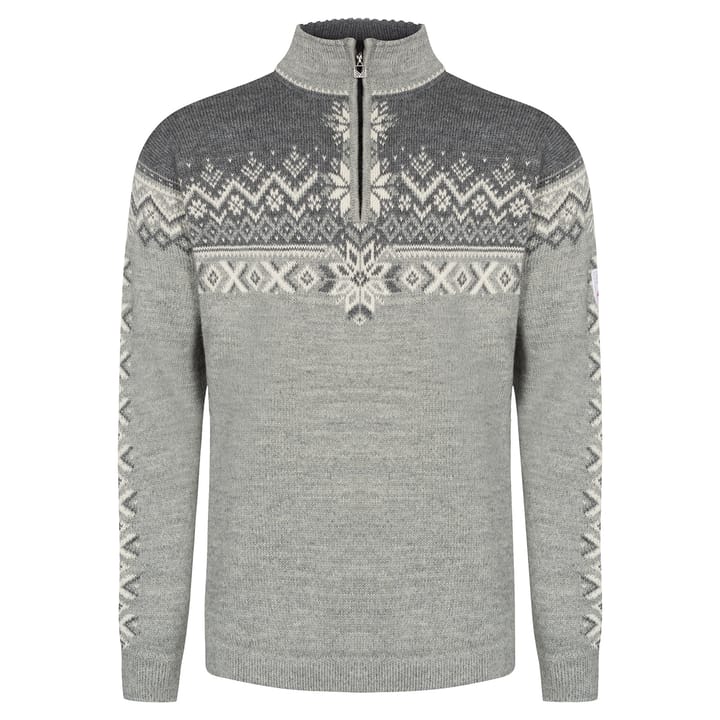 140th Anniversary Men's Sweater LIGHTCHARCOAL SMOKE OFFWHITE Dale of Norway