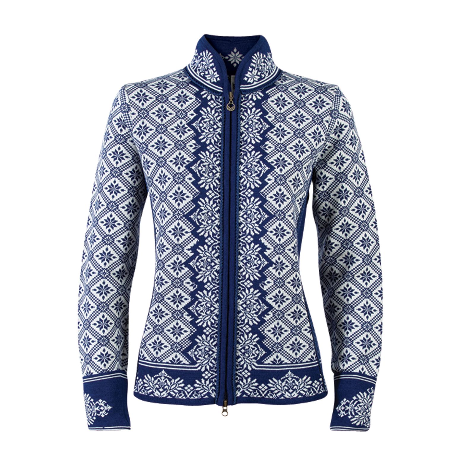 Dale of Norway Christiania Women's Jacket Atlantic/Mel/Off-white
