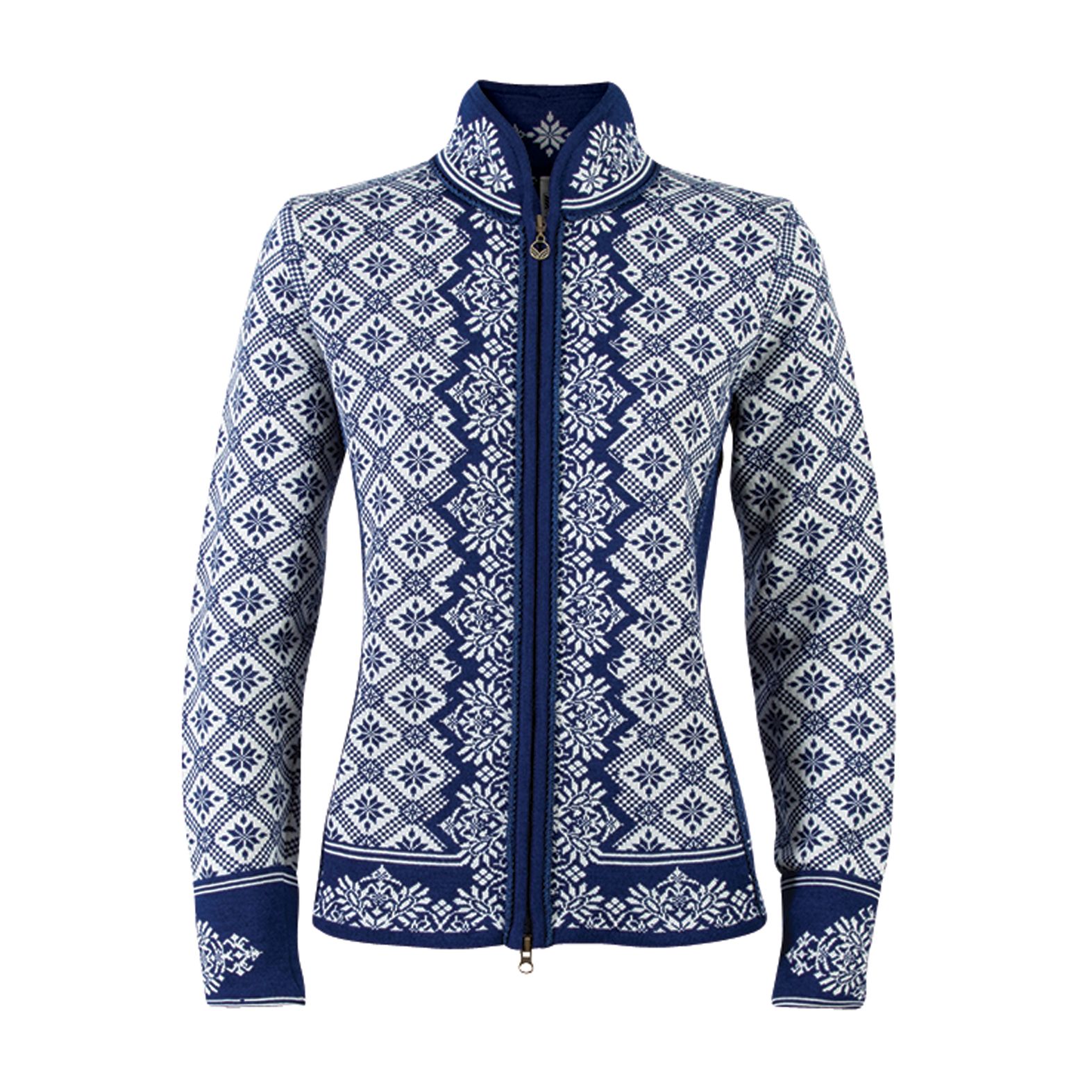Dale of Norway Christiania Women's Jacket Atlantic/Mel/Off-white