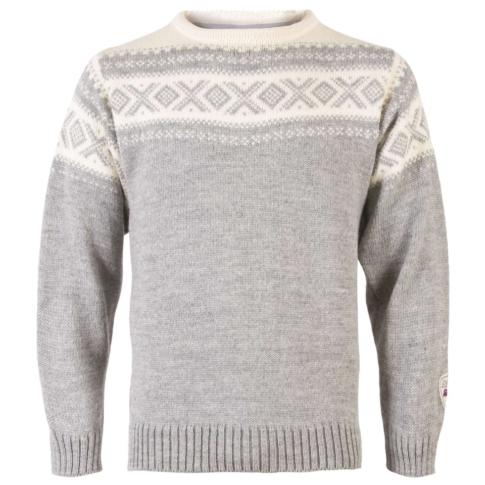 Cortina 1956 Unisex Sweater Light Charcoal Mel Off/White