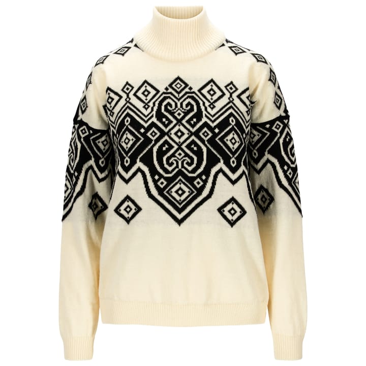 Falun Heron Women's Sweater OFF WHITE BLACK Dale of Norway