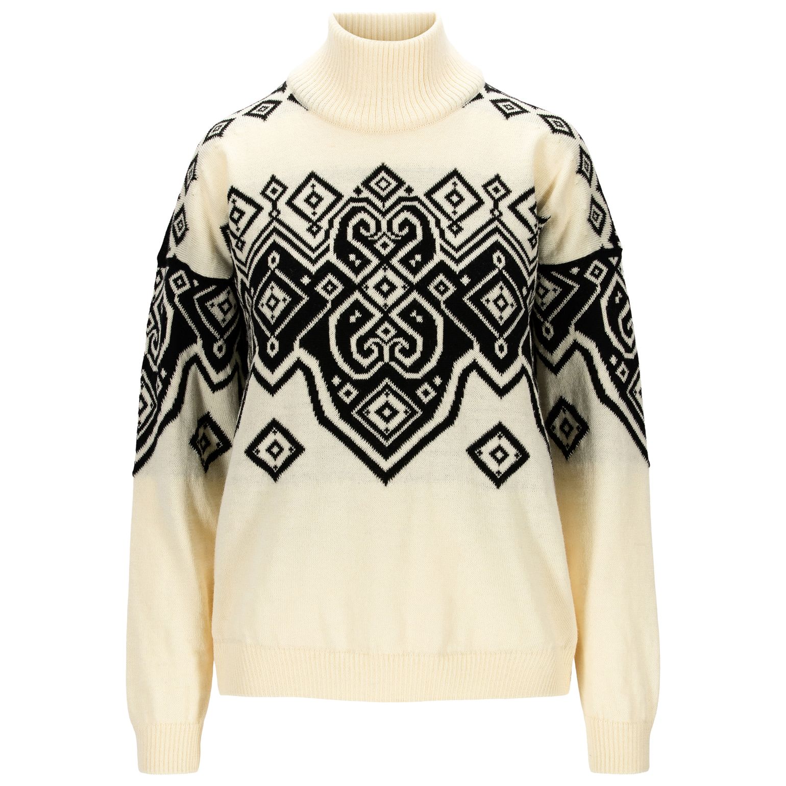 Falun Heron Women's Sweater OFF WHITE BLACK