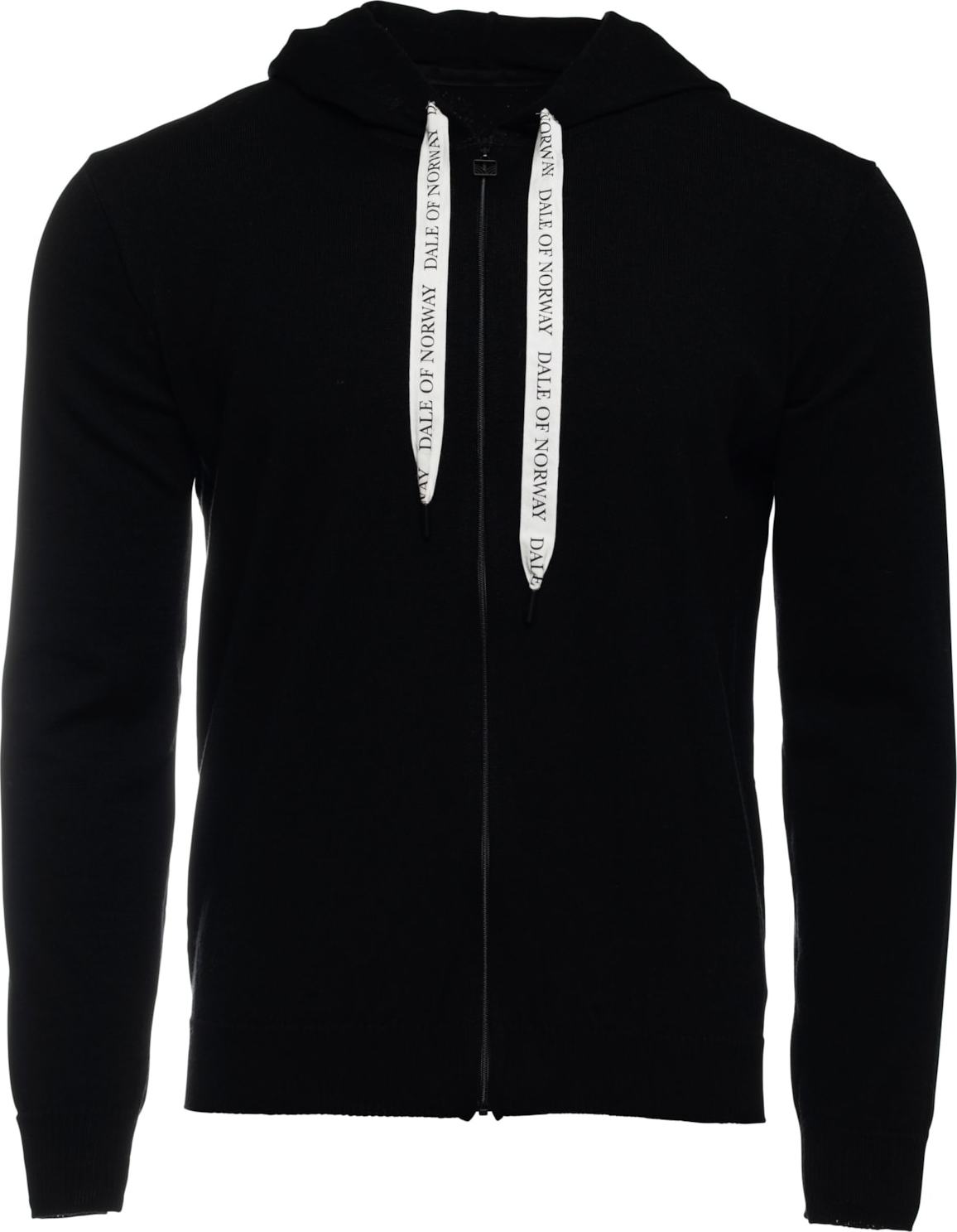 Dale of Norway Men's Mt. Olympus Zip Hoodie Black S, Black