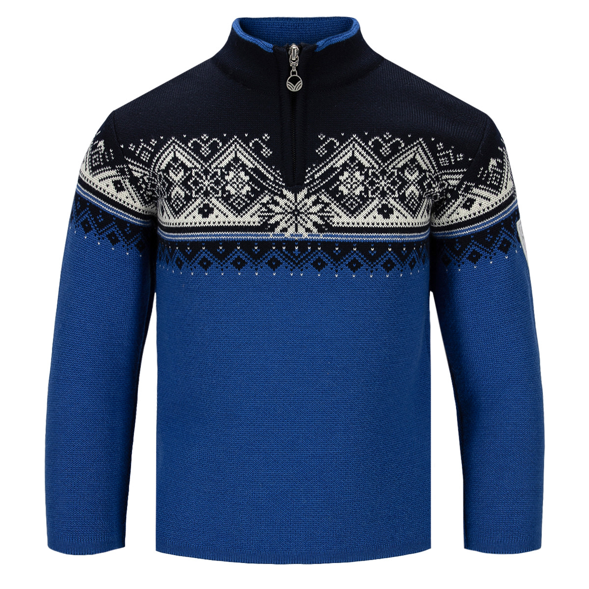 Kids’ Moritz Sweater ULTRAMARINE NAVY GREY OFFWHITE