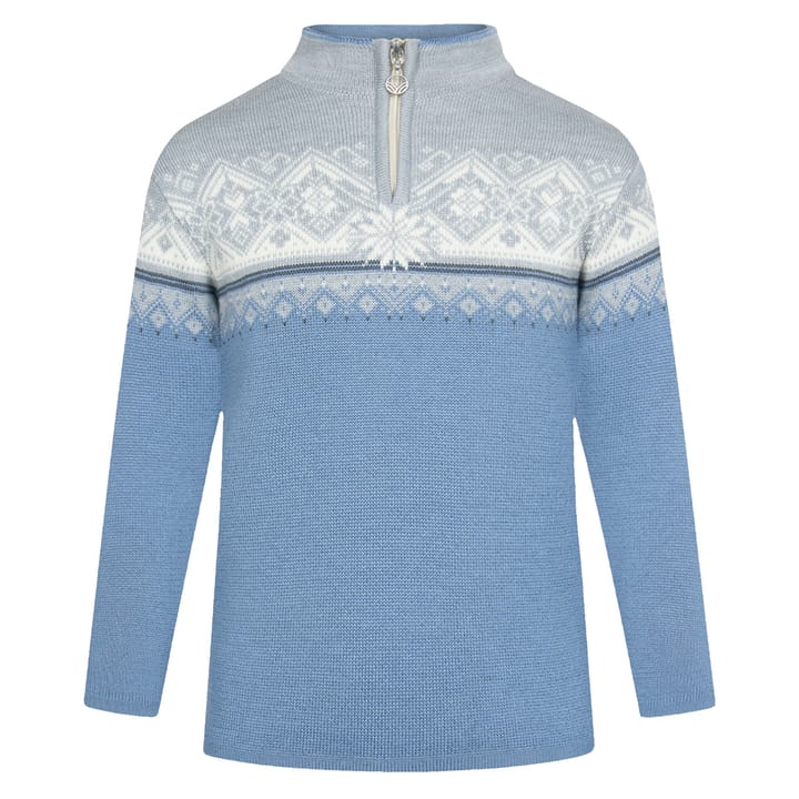 Kids' Moritz Sweater Blue shadow/Grey/Schiefer/Off white Dale of Norway
