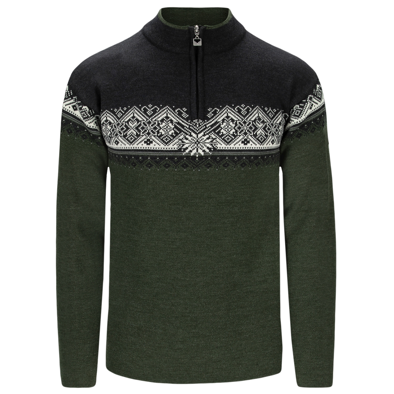 Moritz Men’s Sweater DarkGreen Smoke DarkCharcoal