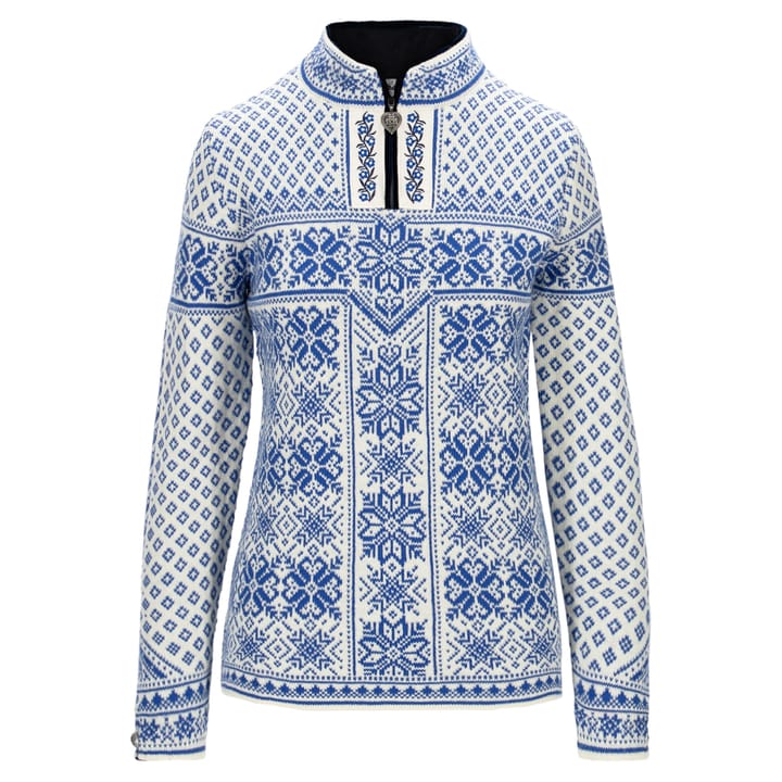 Dale of Norway Women's Peace Sweater Offwhite/Ultramarine Dale of Norway