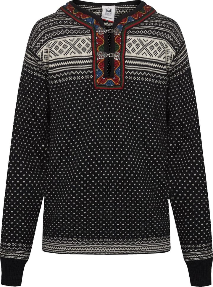 Dale of Norway Unisex Setesdal Sweater Norweigan Wool Black/Offwhite Dale of Norway