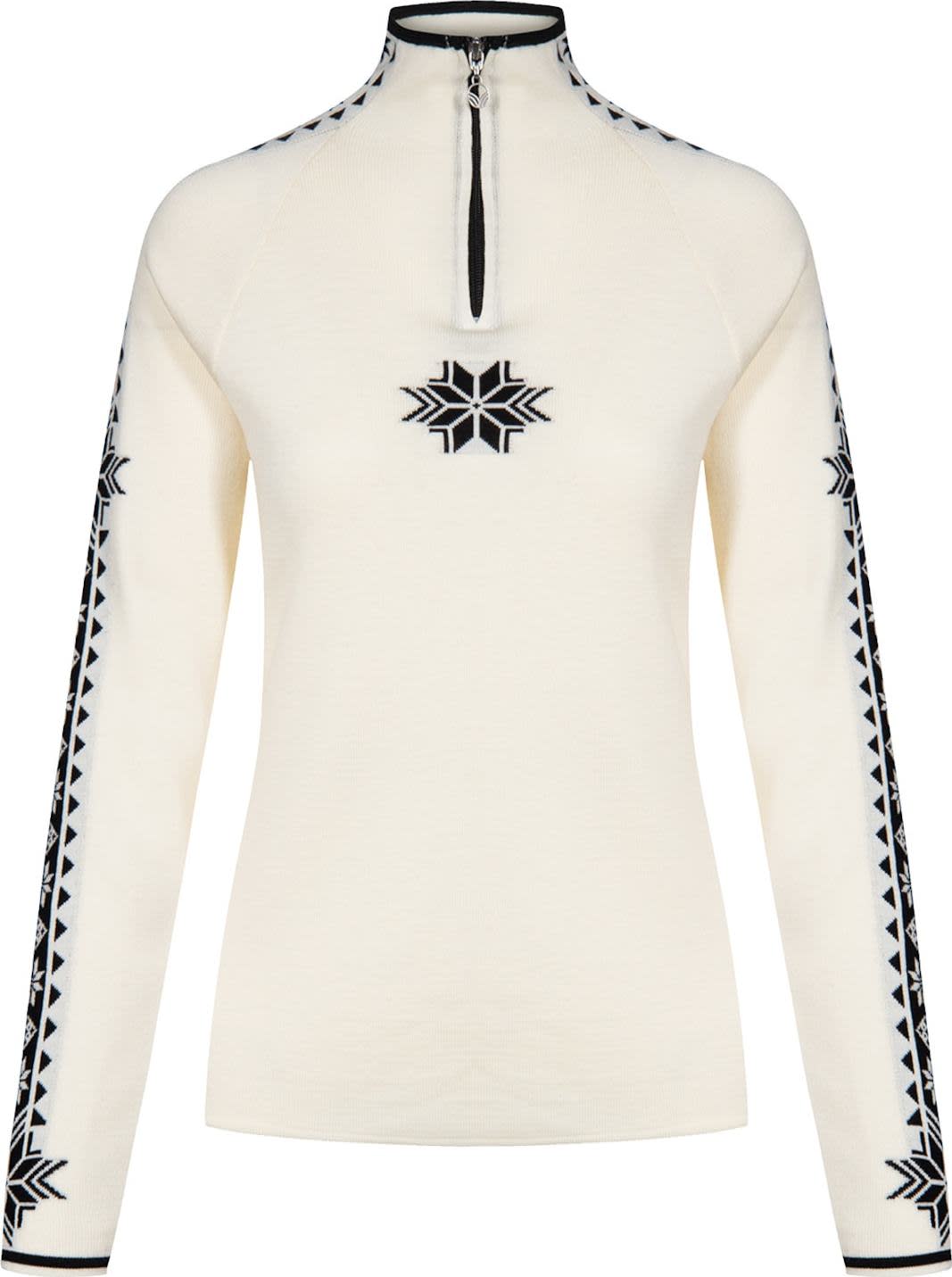 Dale of Norway Women's Geilo Sweater Offwhite Black