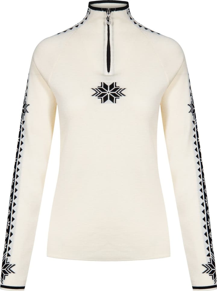 Dale of Norway Women's Geilo Sweater Offwhite Black Dale of Norway