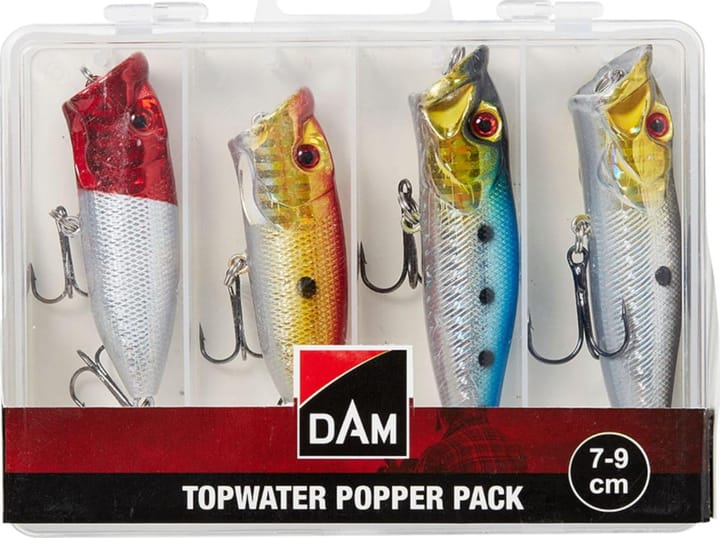 Hansen DAM Topwater Popper-pack - 7cm/11g + 9cm/13g Hansen