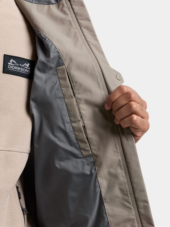 Didriksons Men's Dario Jacket 2 Ash Brown Didriksons