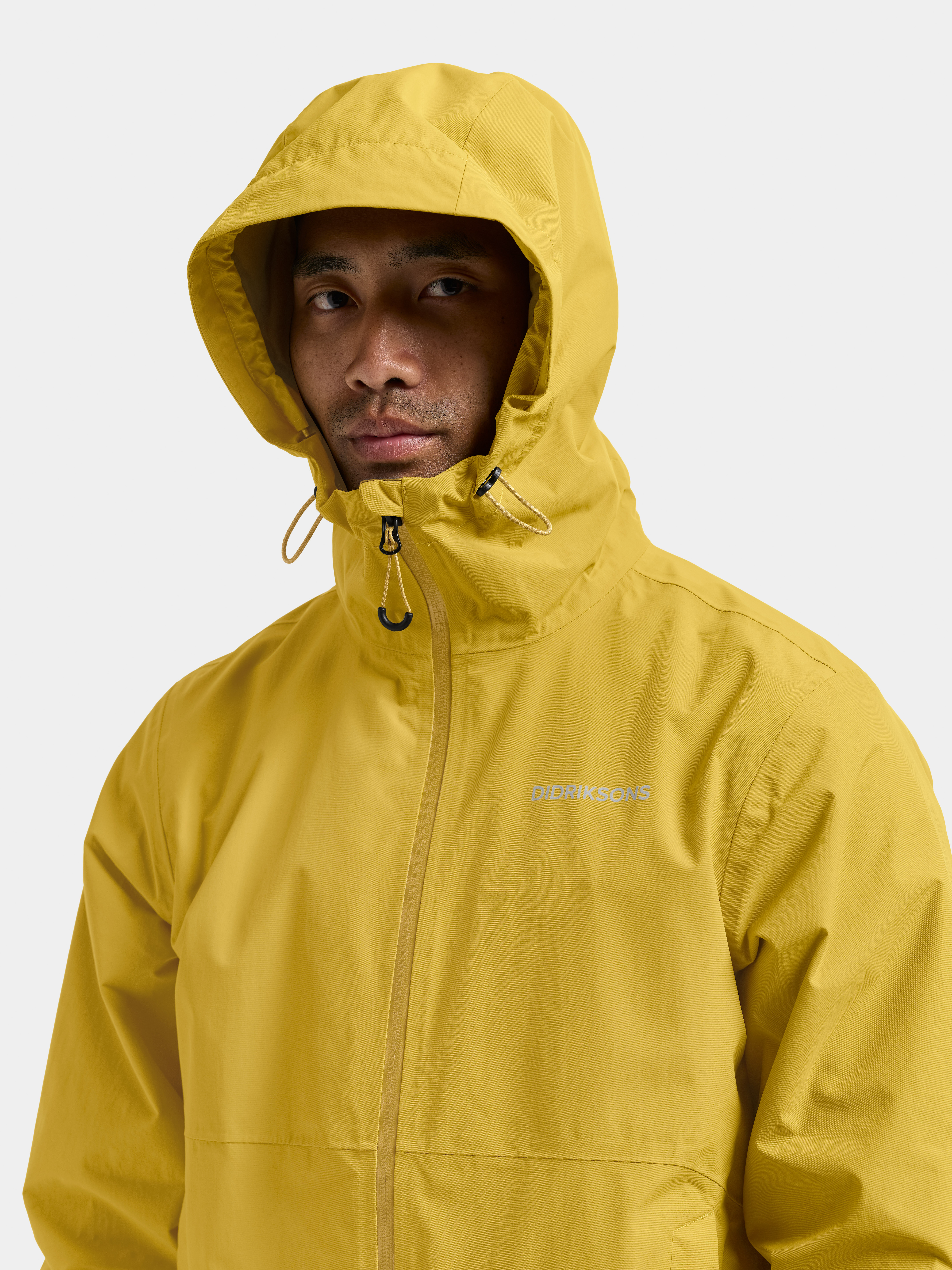 Didriksons Men's Dario Jacket 2 Yellow Pollen