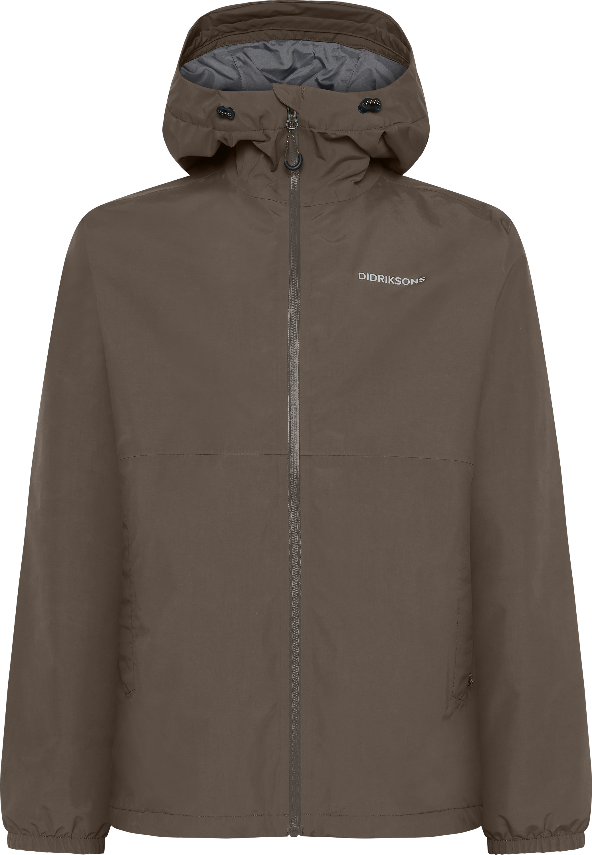 Didriksons Men's Dario Jacket Dark Mocha Skalljakker XS