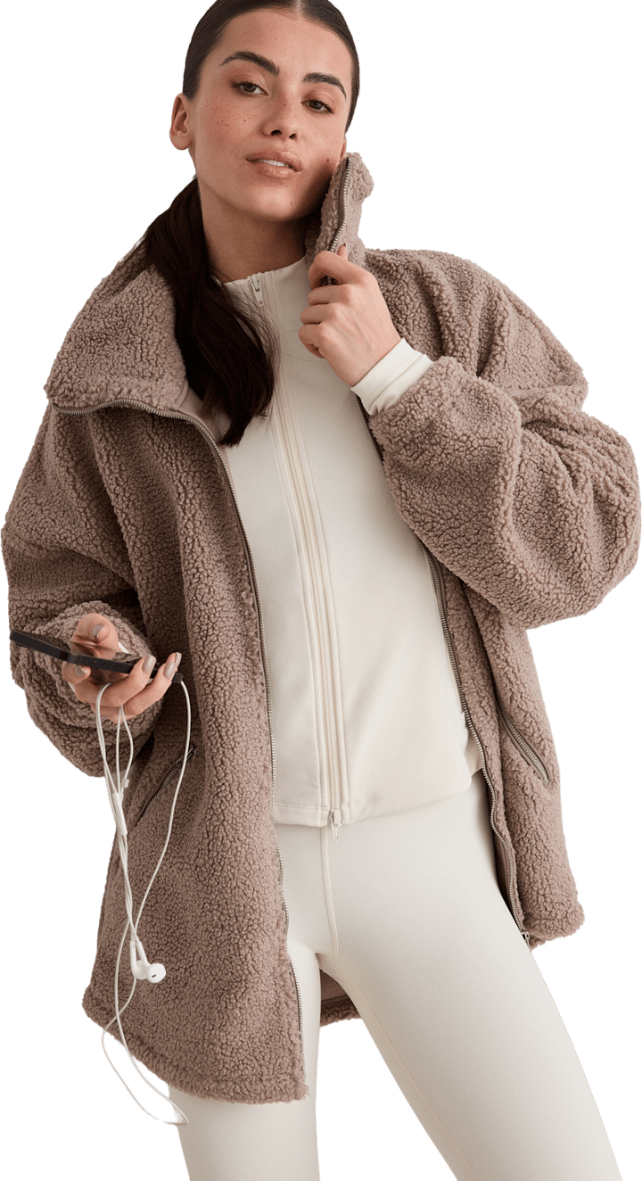 Aim'n Women´s Pile Jacket Dark Clay Aim'n
