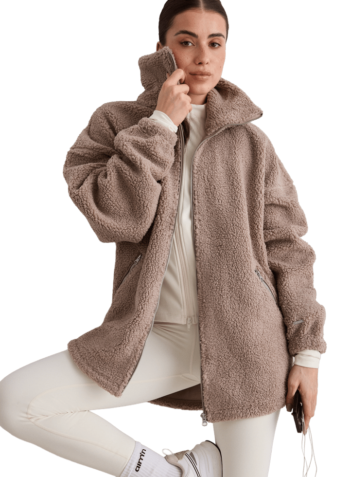 Aim'n Women´s Pile Jacket Dark Clay Aim'n