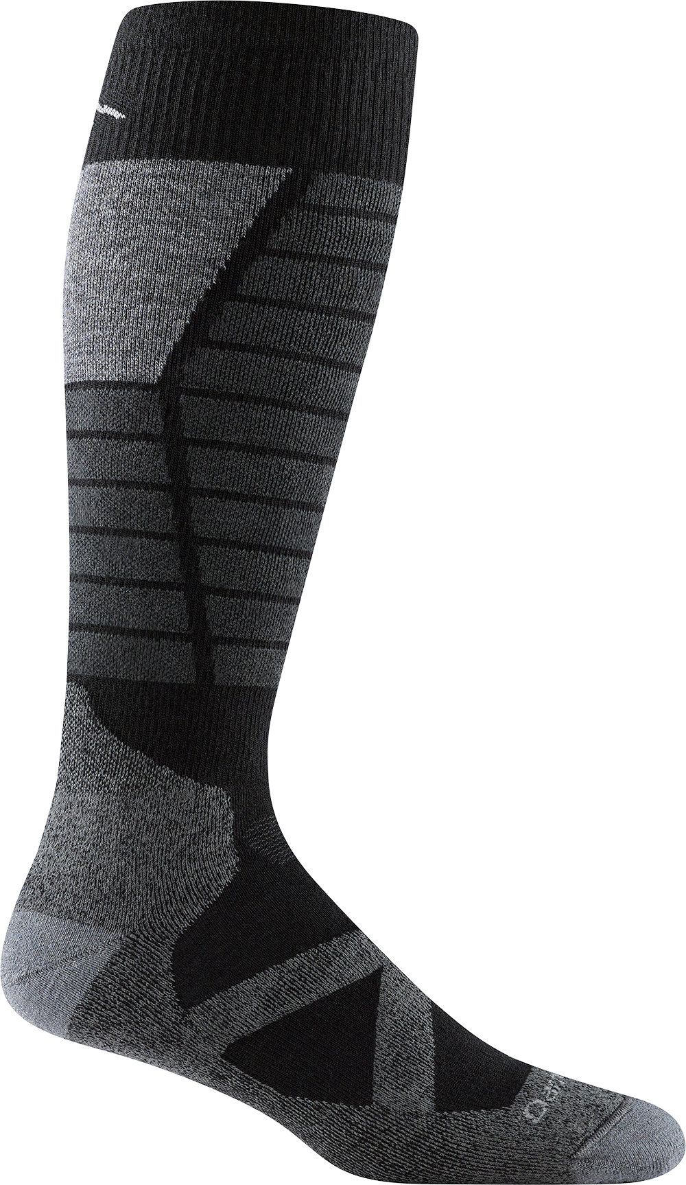 Men’s Function X Over-the-Calf Midweight Sock with Cushion Black