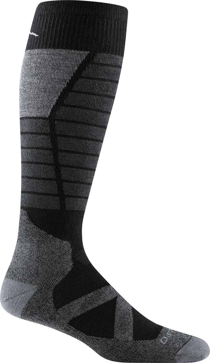 Men's Function X Over-the-Calf Midweight Sock with Cushion Black Darn Tough