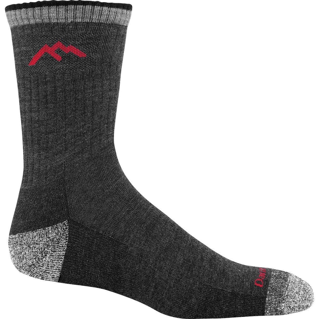 Men's Hiker Micro Crew Sock Cushion Black