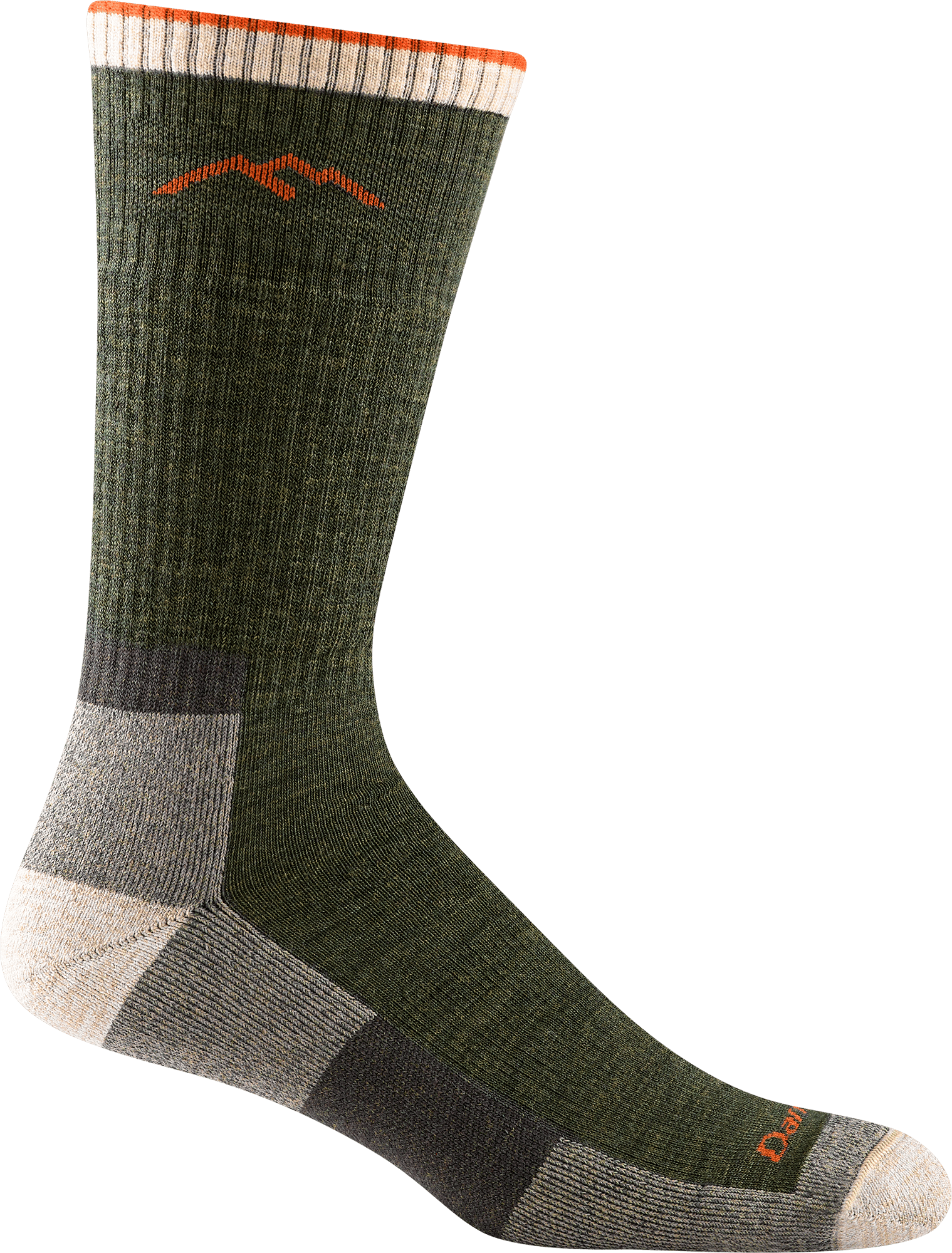 Men's Hiker Boot Sock Cushion Olive