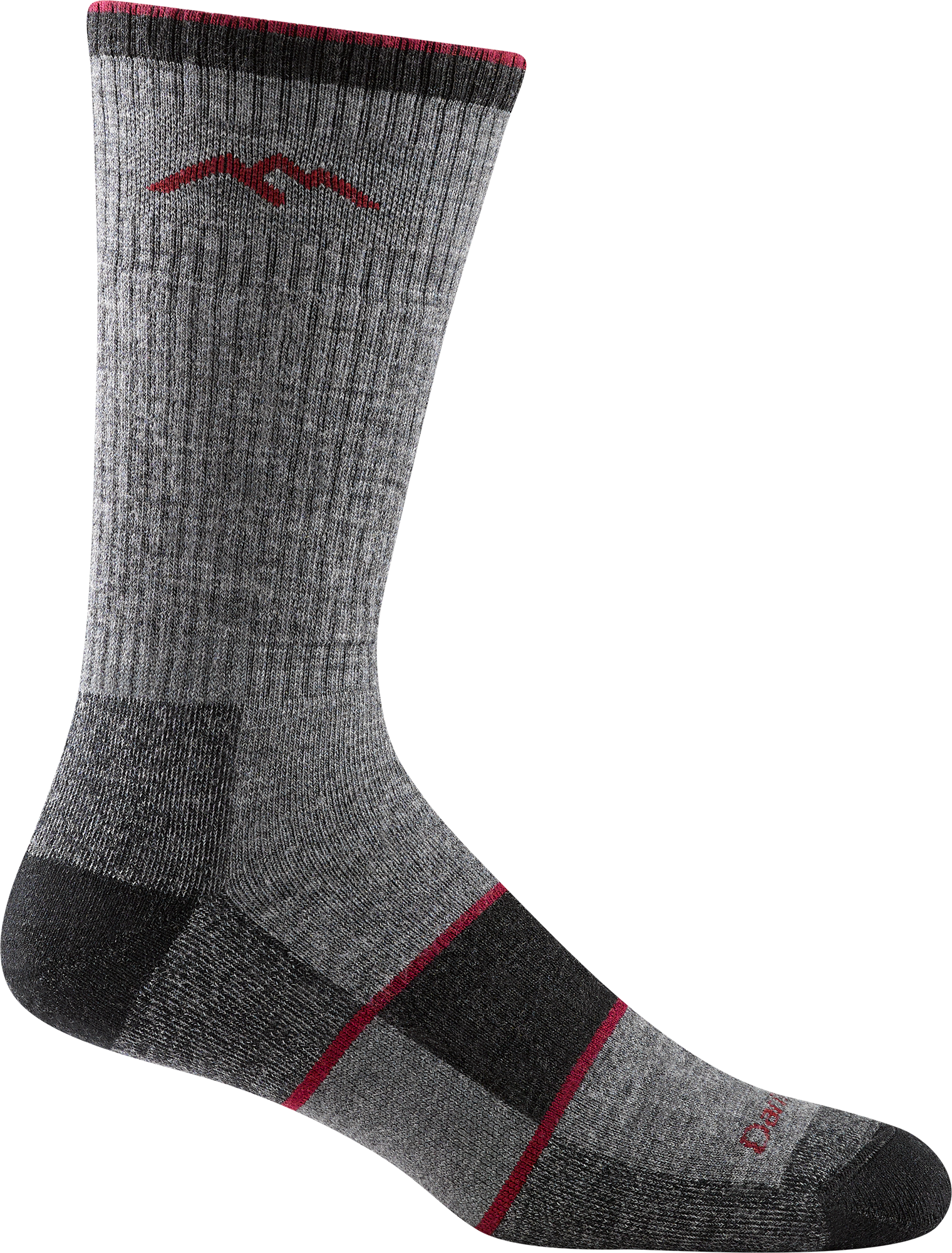 Darn Tough Men's Hiker Boot Sock Full Cushion Charcoal