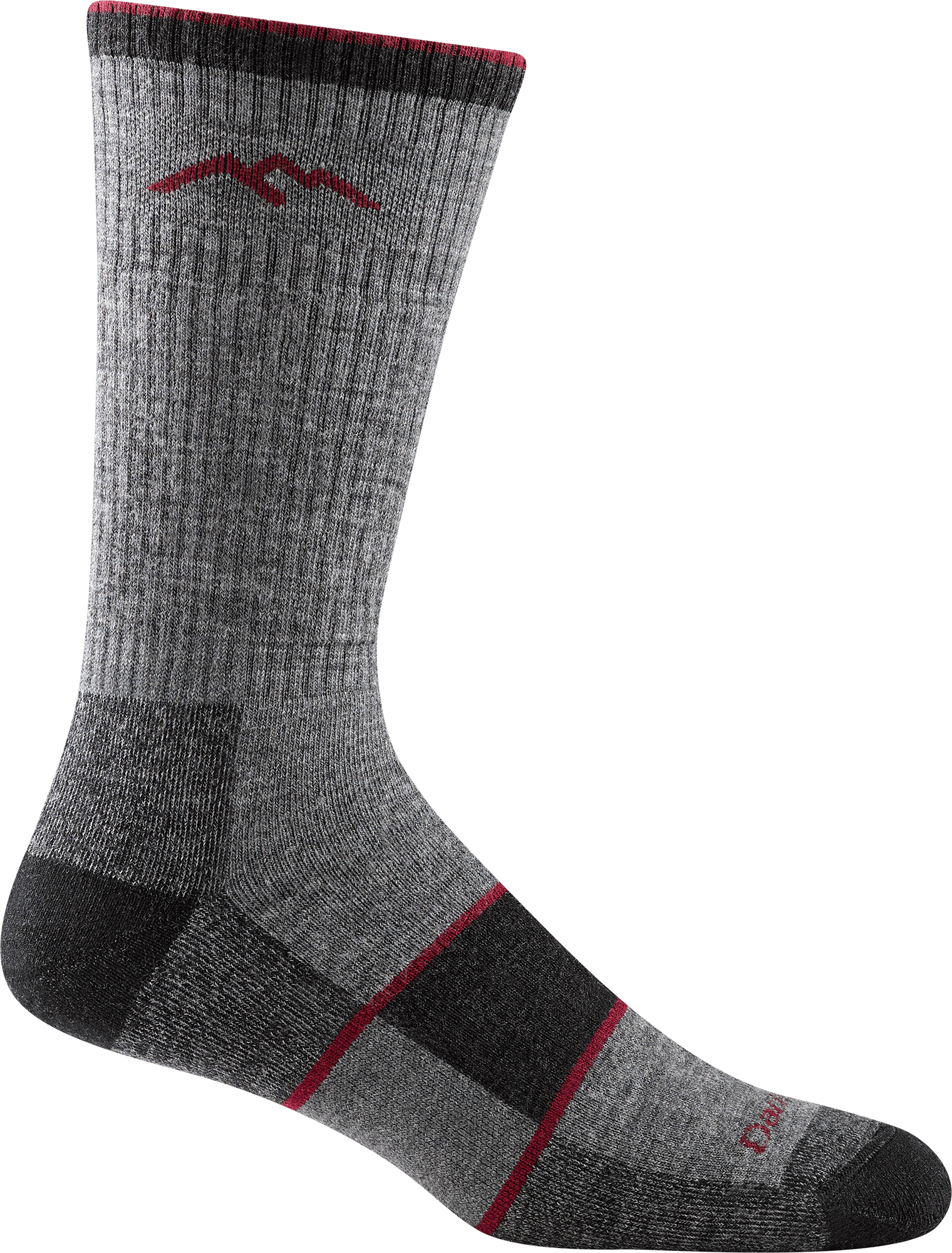 Darn Tough Men's Hiker Boot Sock Full Cushion Charcoal