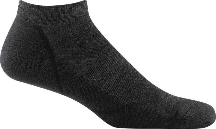 Darn Tough Men's Light Hiker No Show Lightweight with Cushion Black Darn Tough
