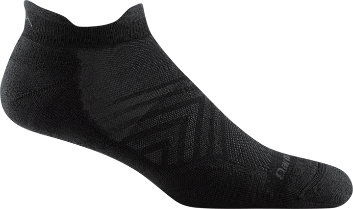 Men's Run No Show Tab Ultra-Lightweight with Cushion Black Darn Tough