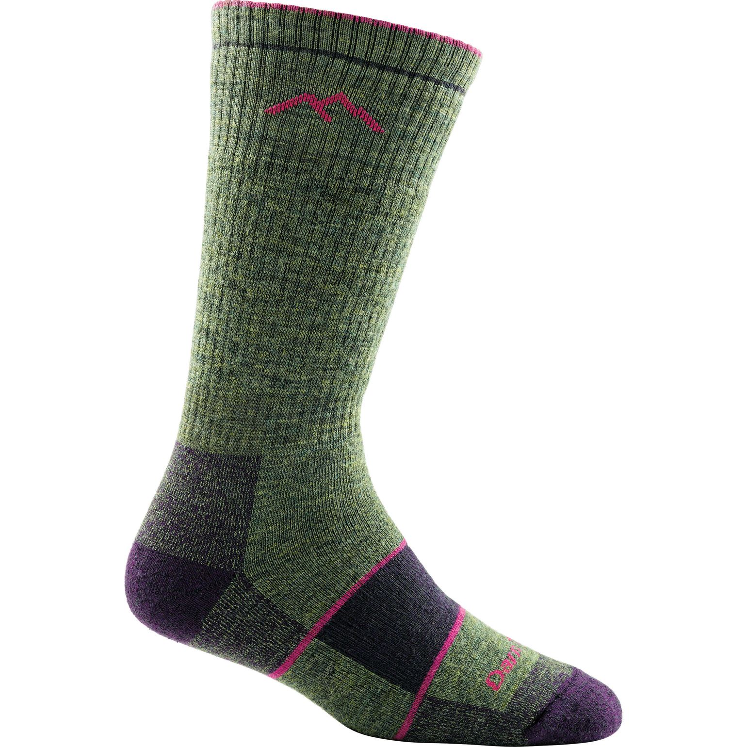 Women's Hiker Boot Sock Full Cushion Moss Heather