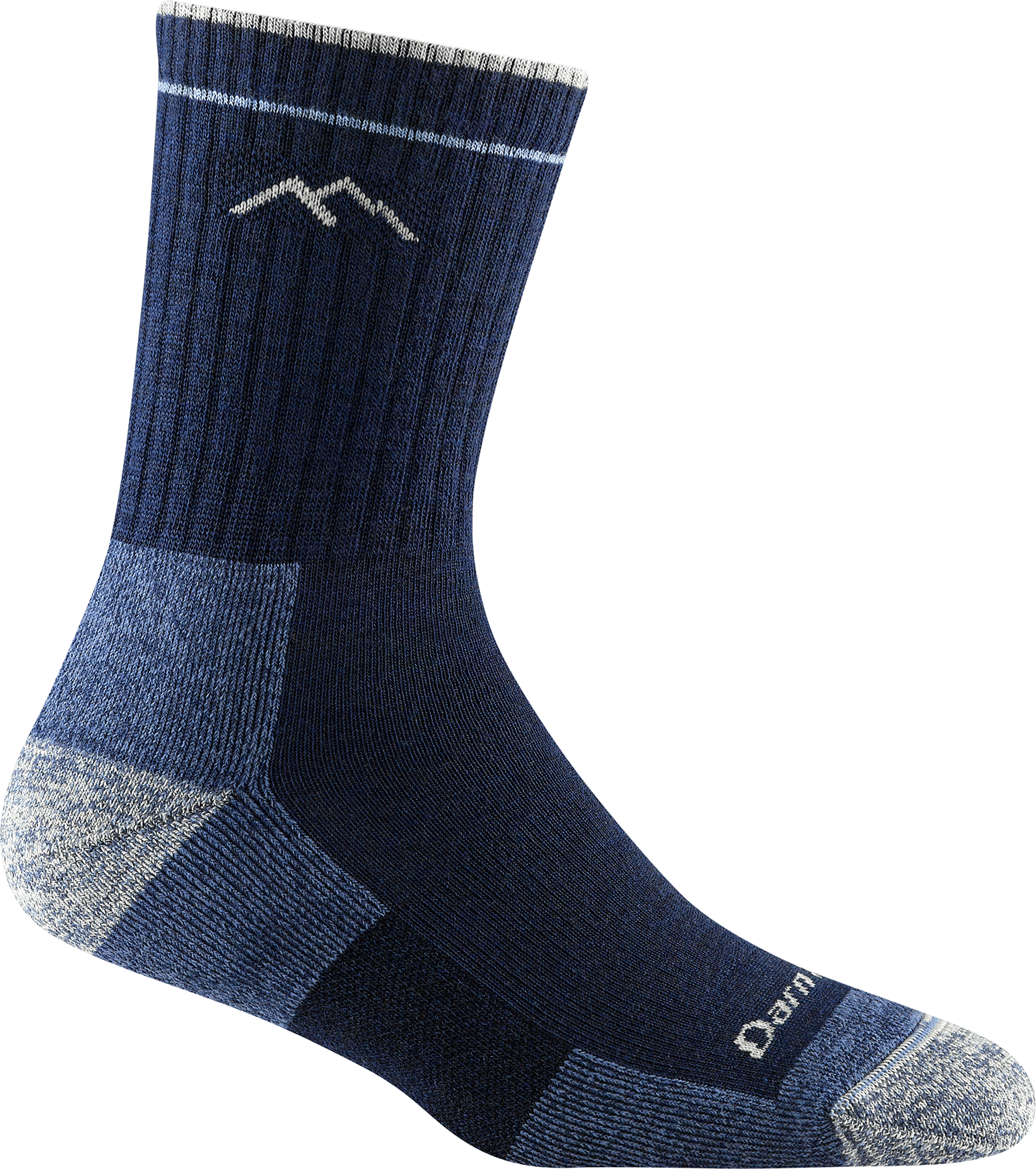 Women's Hiker Micro Crew Midweight Hiking Sock Cushion Eclipse