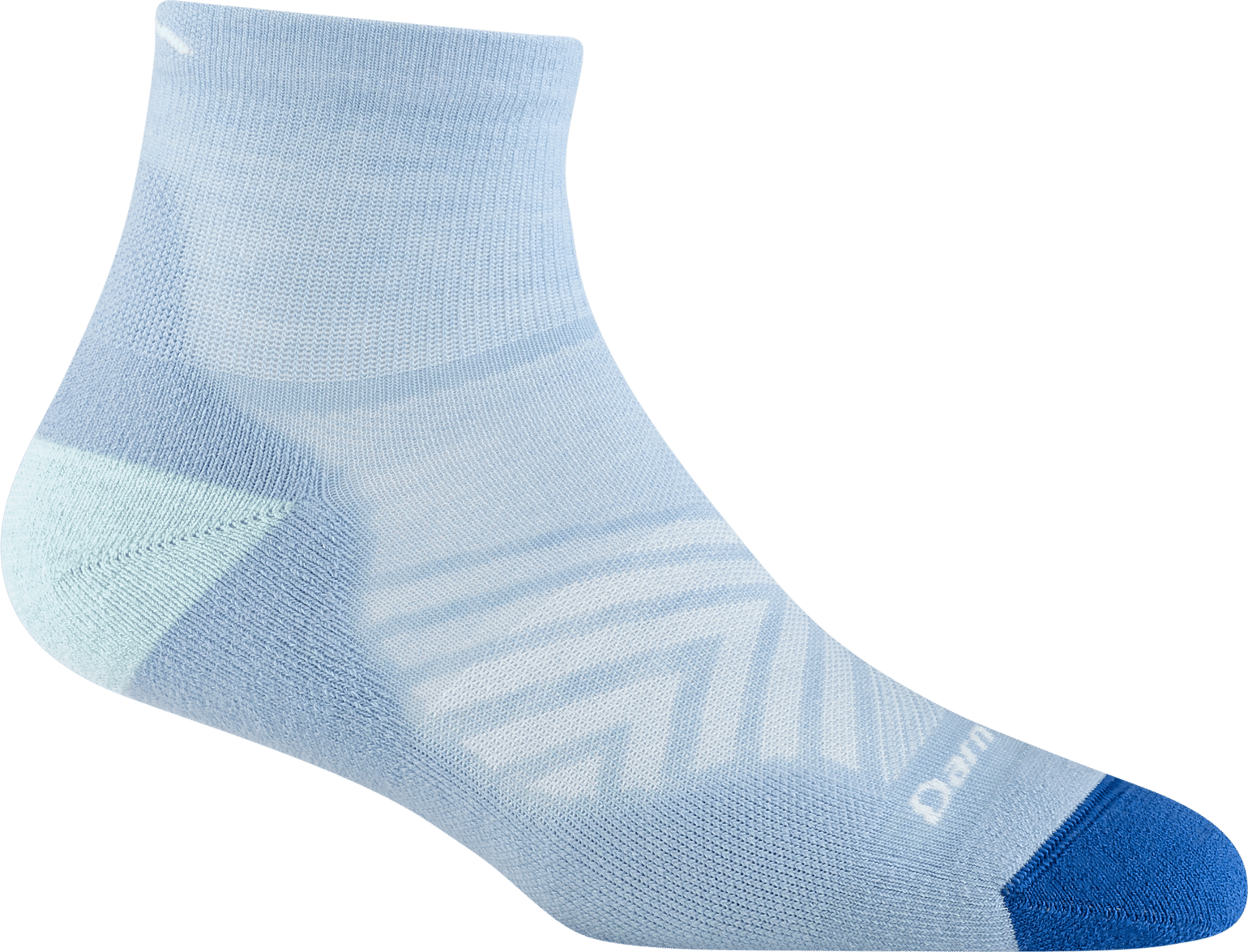 Women's Run 1/4 Ultra-Lightweight Cushion Running Sock  Sky