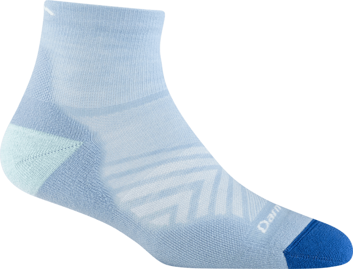 Women's Run 1/4 Ultra-Lightweight Cushion Running Sock  Sky Darn Tough