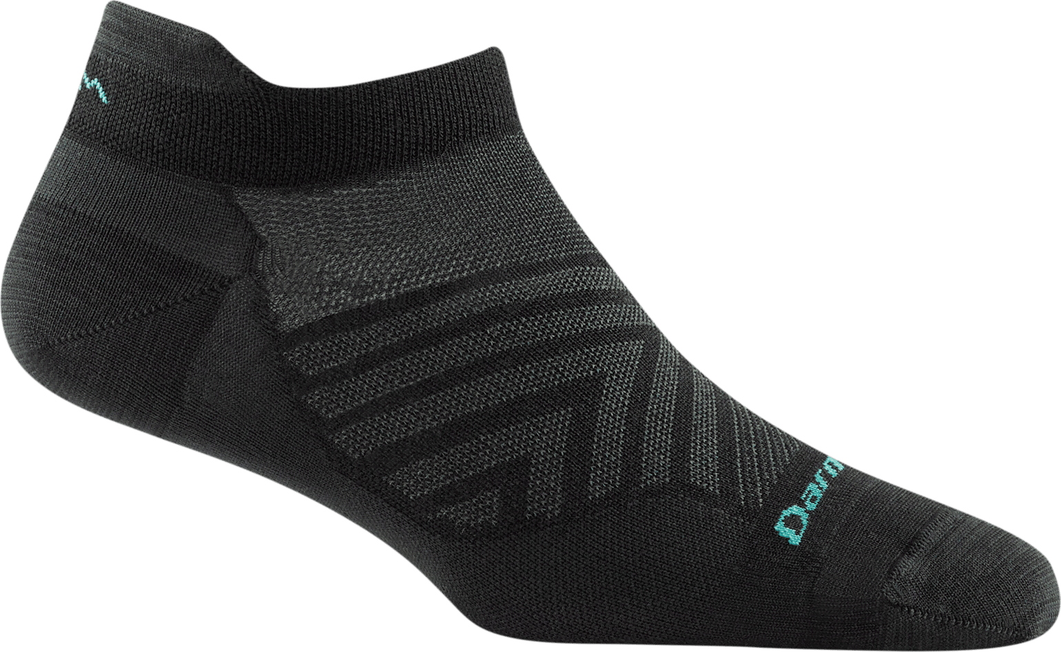 Darn Tough Women's Run No Show Tab Ultra-Lightweight Black
