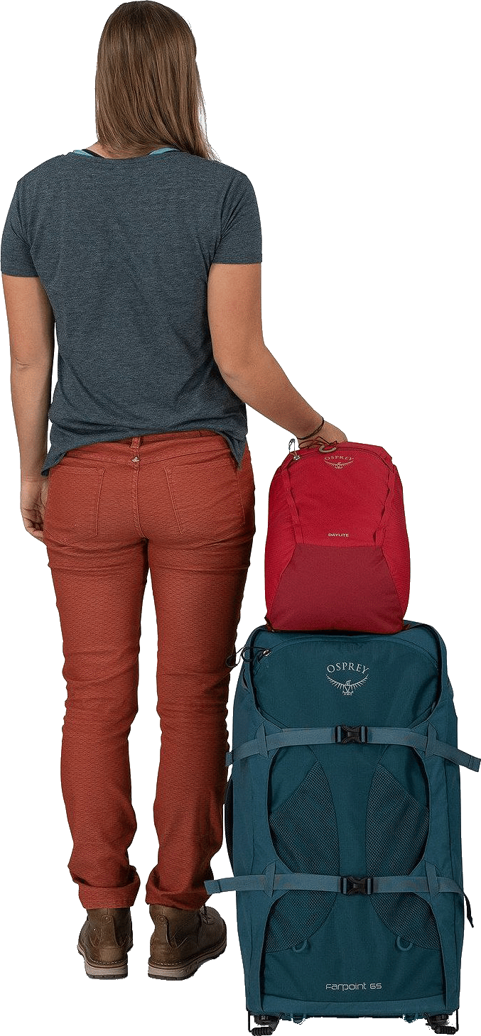 Osprey Daylite Cinch Pack Cosmic Red Osprey