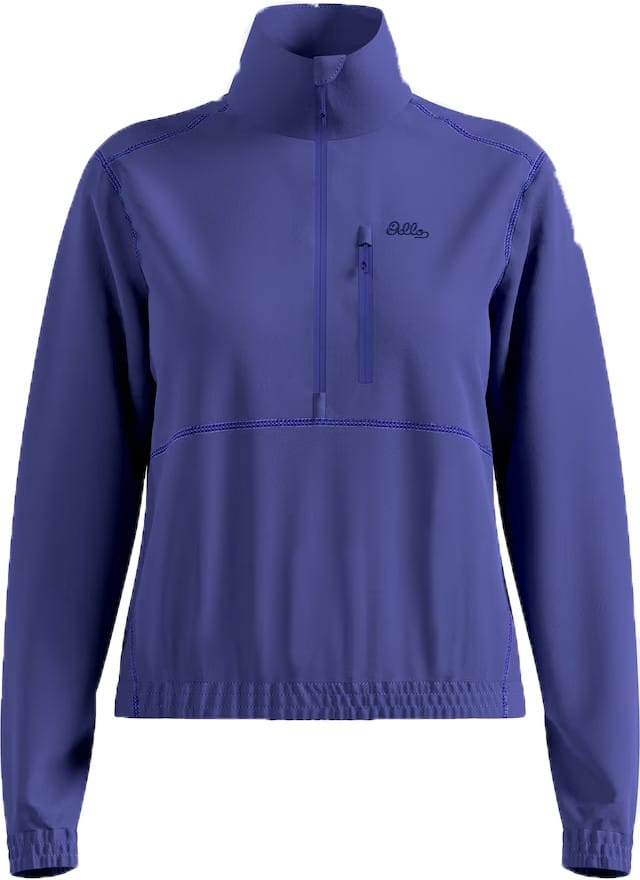 Odlo Women's Odlo Classic Mid Layer 1/2 Zip Skipper Blue Odlo