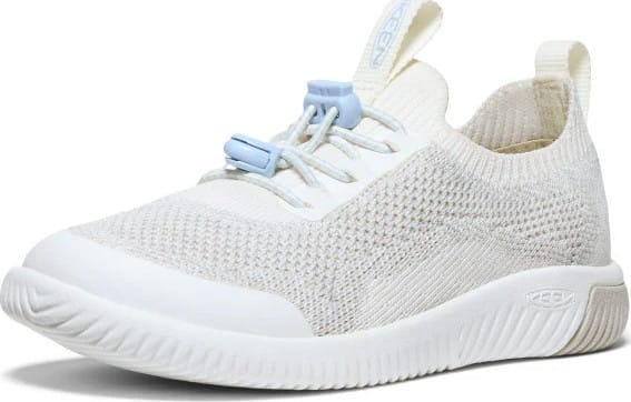 Keen Kid's KNX Knit Sneaker Star-white-skyway Keen