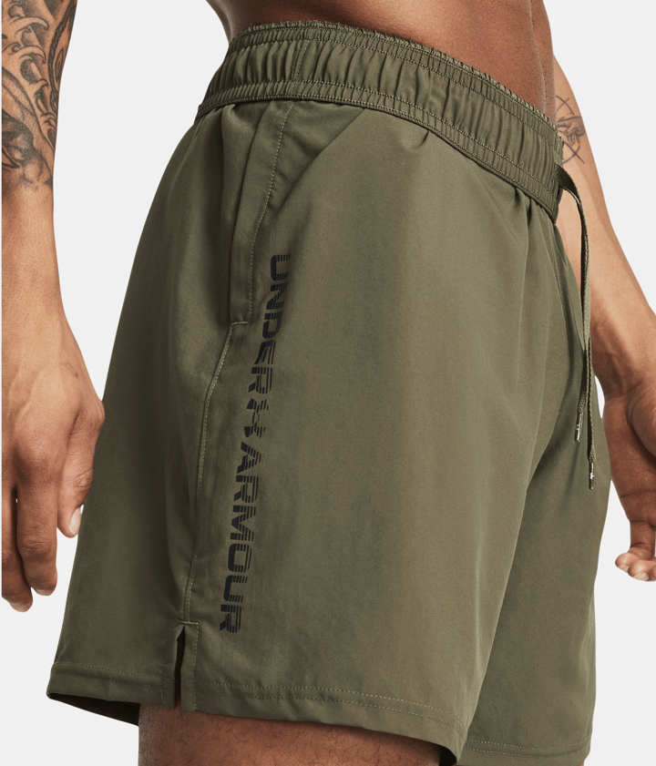 Under Armour Men's UA Tech Woven Wordmark Shorts Marine Od Green Under Armour Under Armour Men's UA Tech Woven Wordmark Shorts Marine Od Green Under Armour