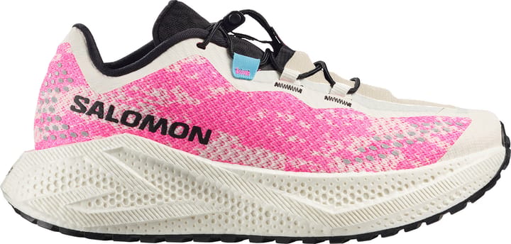 Salomon Women's Aero Glide 4 Grvl Vanilla Ice/Knockout Pink/Black Salomon