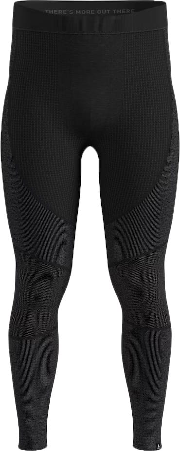 Odlo Men's Seamless Performance Wool full-length base layer bottoms Black Odlo