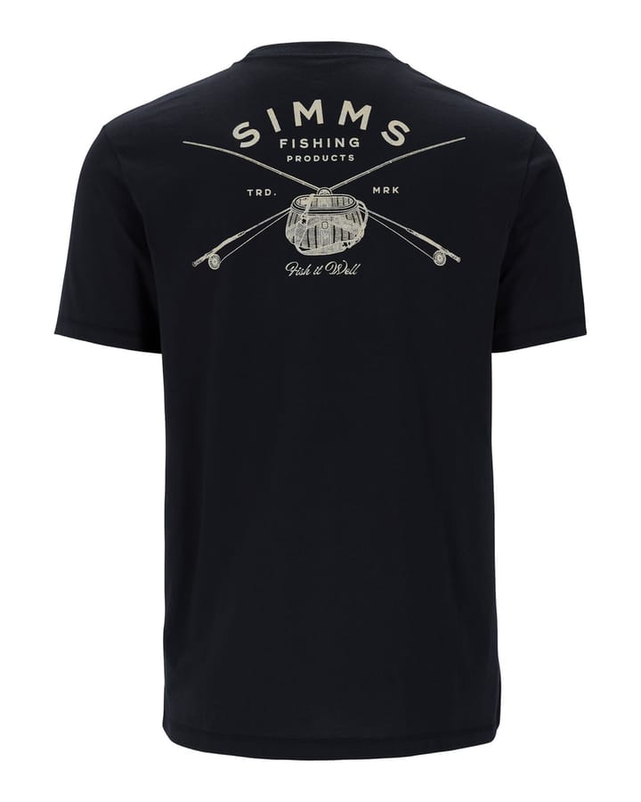 Simms Classic Tackle T-Shirt Black Simms Simms Classic Tackle T-Shirt Black Simms