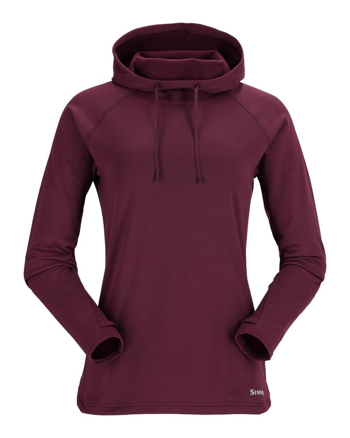 Simms Simms W Heavyweight Baselayer Hoody Mulberry Simms Simms Simms W Heavyweight Baselayer Hoody Mulberry Simms