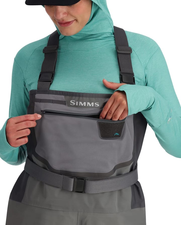 Womens Freestone Stockingfoot Slate Simms
