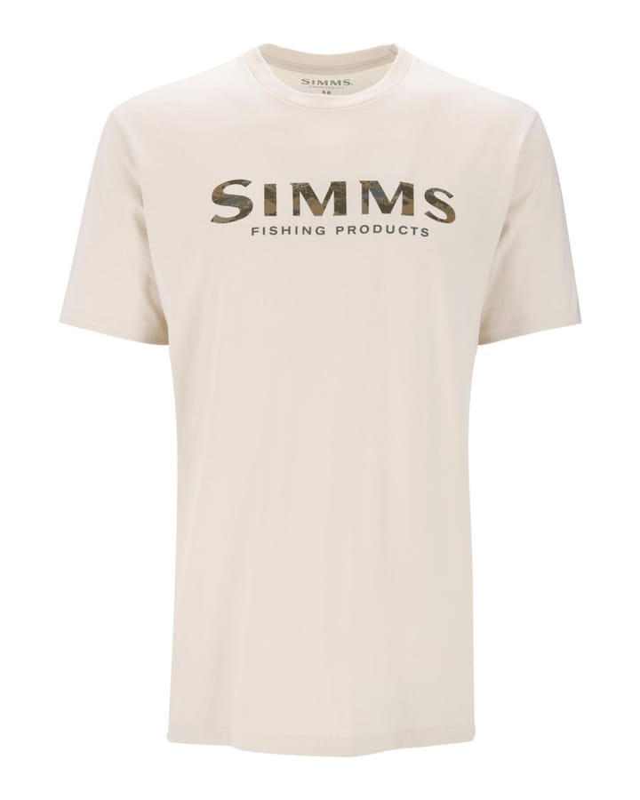 Simms Simms Shroud Fill Logo T-Shirt Natural Simms