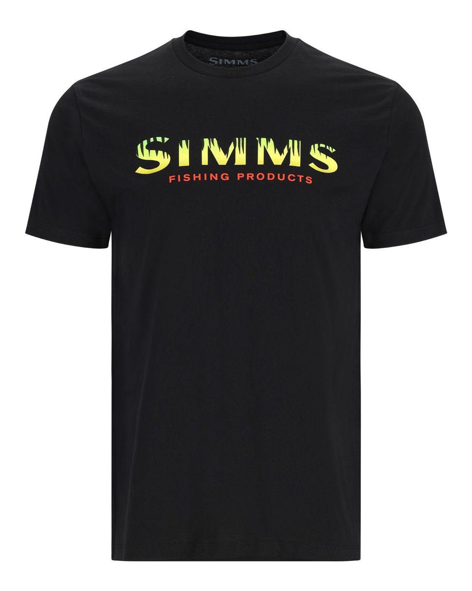 Simms Simms Logo T-Shirt Jet Black