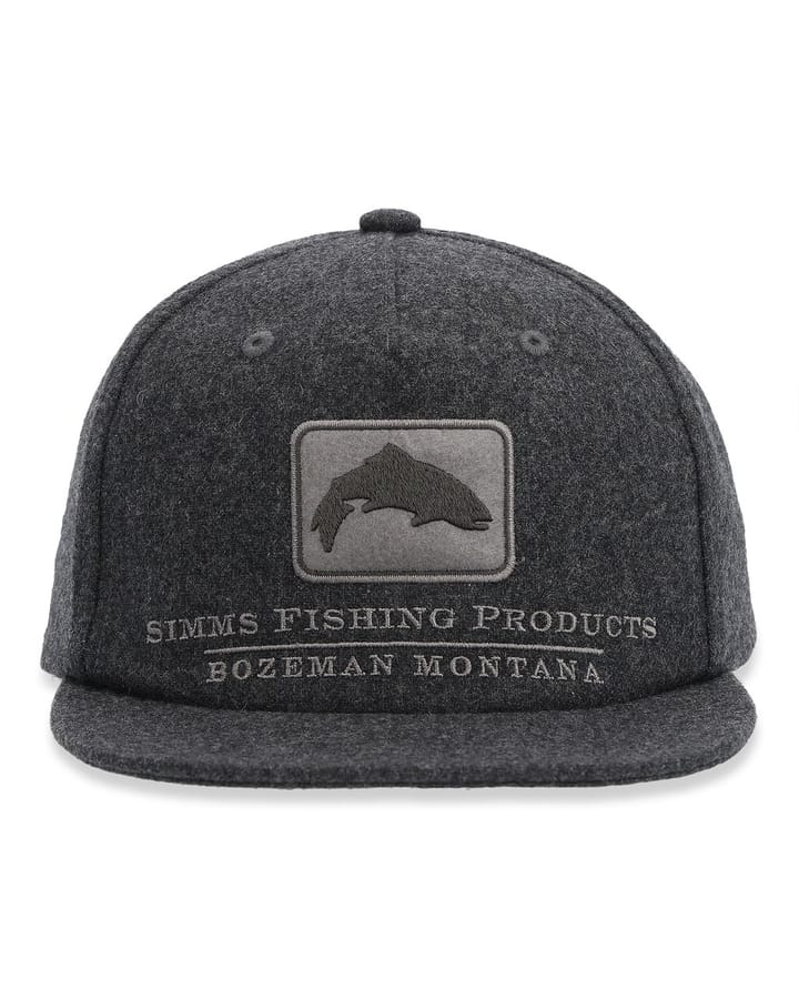 Simms Simms Wool Trout Icon Cap Graphite Ikonisk Ullcaps Med Lærdetalj Simms Simms Simms Wool Trout Icon Cap Graphite Ikonisk Ullcaps Med Lærdetalj Simms