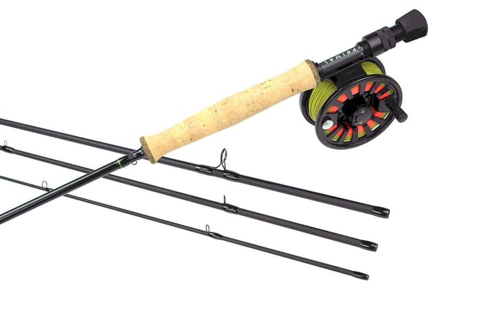 Primal Rod Co Primal Conquest 9' #8/ Flylab Surge 7/8 4-Delt Fluesett M/Backing Og Snøre Primal Rod Co