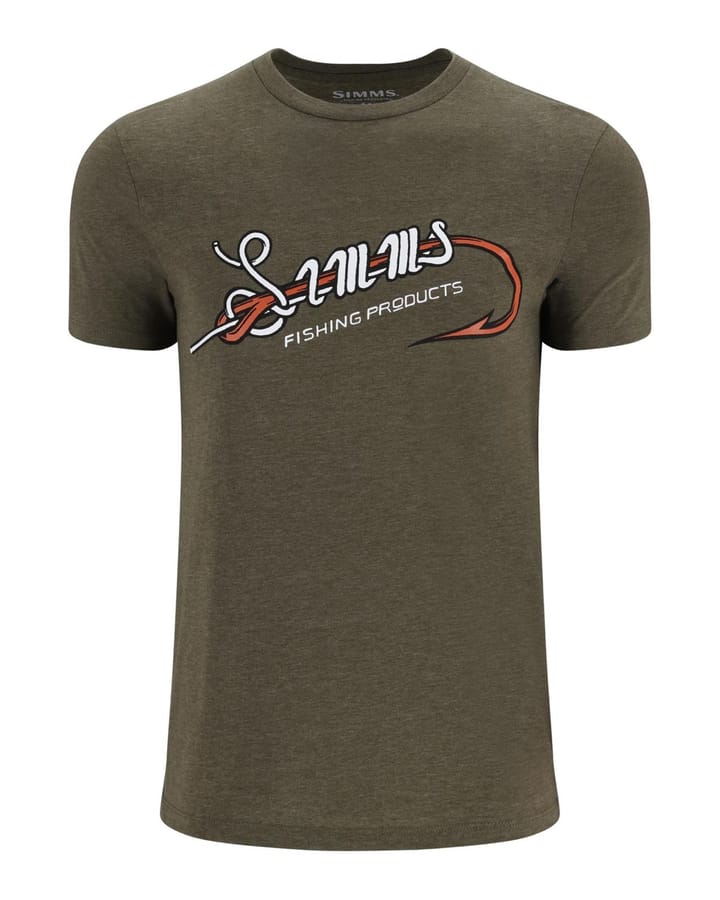 Simms Simms Hook & Loop T-Shirt Military Heather Simms