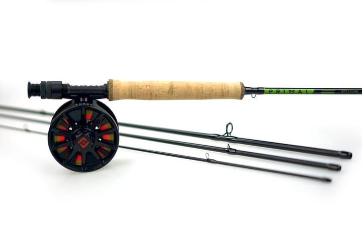 Primal Rod Co Primal Conquest 9' #5/ Flylab Surge 5/6 4-Delt Fluesett M/Backing Og Snøre Primal Rod Co Primal Rod Co Primal Conquest 9' #5/ Flylab Surge 5/6 4-Delt Fluesett M/Backing Og Snøre Primal Rod Co